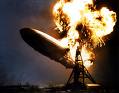 The Hindenburg burns